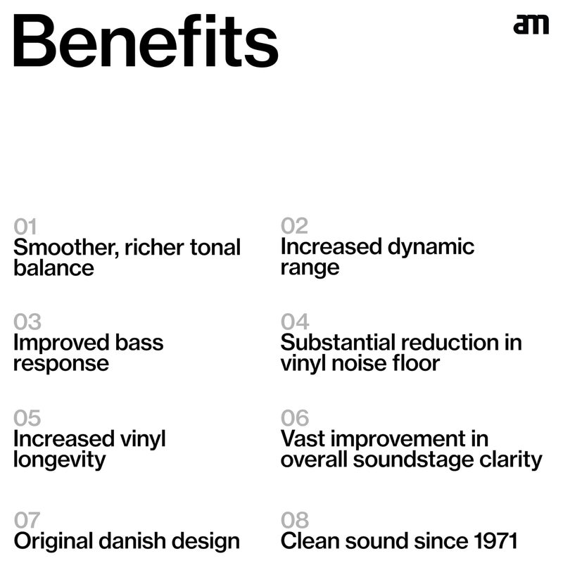 AM Record Cleaner Brush, Ultra Fine Carbon Fibre, Record Anti-Static for Music Lovers, Lifts Dust & Reduces Friction, Record Cleaning Must Have - Image 3